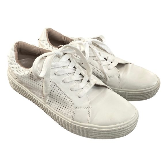 Steve Madden Shoes - Steve Madden Toliver Chunky Platform Perforated White Sneaker Shoes Size 10